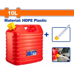 BIDON PLASTICO 10L CON PICO VERTEDOR WADFOW WQY2310