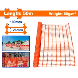 MALLA PLASTICA SEGURIDAD 50M WADFOW WTQ9601