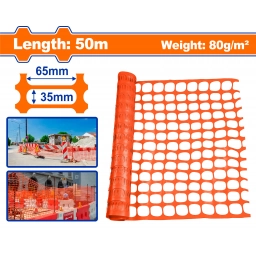 MALLA PLASTICA SEGURIDAD 50M WADFOW WTQ9602