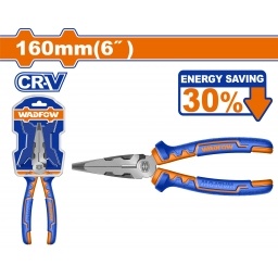 ALICATE PUNTA FINA 6" Cr-V AHORRO ENERGIA 30% WADFOW WPL2716
