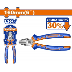 ALICATE CORTE DIAGONAL 6" Cr-V AHORRO ENERGIA 30% WADFOW WPL3716
