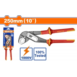 PINZA AISLADA PICO LORO 10" 1000V MANGO ERGONOMICO WADFOW WPL6310