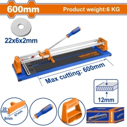 CORTADORA DE CERAMICA MANUAL 600MM WADFOW WTR8506