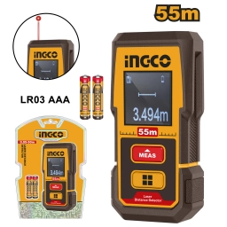 MEDIDOR DE DISTANCIA LASER 55MT INGCO HLDD05086