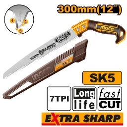 SIERRA DE PODA 300MM 12" SK5 INGCO HPS3006