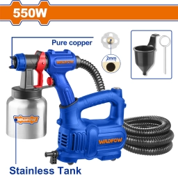 EQUIPO PISTOLA PINTAR 550W 800ML CON ACCESORIOS WADFOW WEG2A261