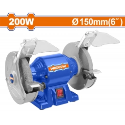 AMOLADORA DE BANCO 6" 150MM 2900RPM 200W WADFOW WBG1A1501