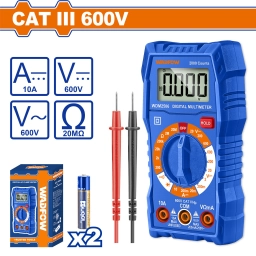 TESTER MULTIMETRO DIGITAL 600V WADFOW WDM2506