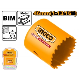 MECHA COPA BIMETALICA HSS 46MM INGCO HSB10461
