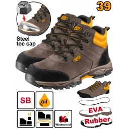 BOTAS DE SEGURIDAD TALLE 39 INGCO SSH11SB.39