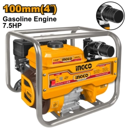 MOTOBOMBA A NAFTA 7.5HP 100MM 4" 1500L/MIN INGCO GWP406