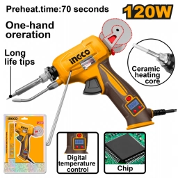 SOLDADOR LAPIZ DE ESTAÑO 120W INGCO SI036732