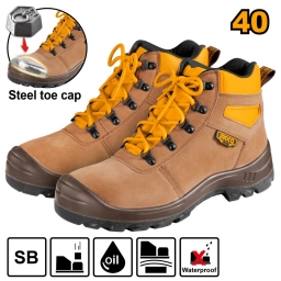 BOTAS DE SEGURIDAD TALLE 40 INGCO SSH02SB.40