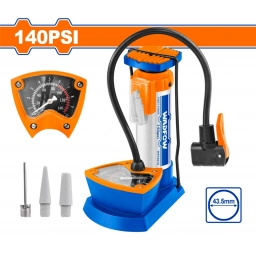 INFLADOR DE PIE CON MANOMETRO BARPSI WADFOW WPP2510