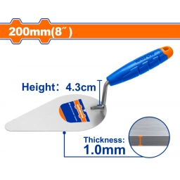 CUCHARA DE ALBAÑIL 8" 200MM WADFOW WBT9308