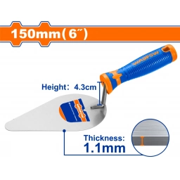 CUCHARA DE ALBA�IL 6" 150MM WADFOW WBT8306