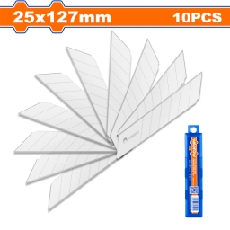 SET X10 HOJAS REPUESTO TRINCHETA 25MM WADFOW WMK1K25