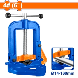 PRENSA DE BANCO PARA TUBOS 4# 6" 14-168MM WADFOW WGTQ1206