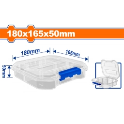 ORGANIZADOR TRANSPARENTE PP 180X165X50MM WADFOW WTB8341