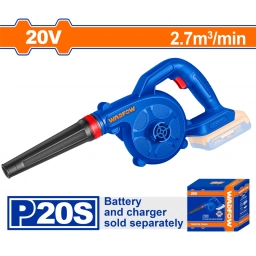 SOPLADORA A BATERIA 20V 2.7m�/MIN SIN BATERIA SIN CARGADOR WADFOW WBLP552