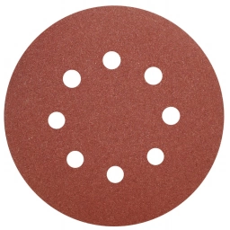 LIJA DISCO VELCRO Ø150MM CAJA 5 PZAS INGCO AKRS150051 P/ ROTORBITAL