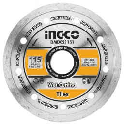 DISCO CERAMICA CONTINUO 4 1/2 X 22.2MM EJE 6MM INGCO DMD021151