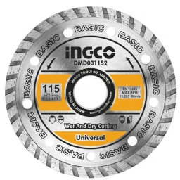 DISCO DIAMANTADO TURBO 7"  X 22.2MM DMD031802 INGCO