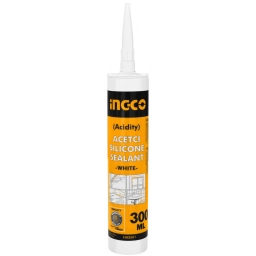 SILICONA ACIDA BLANCA POMO 300ML INGCO HASS01