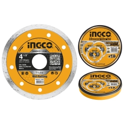 DISCO CONTINUO TURBO CERAMICA LATA X 10 PCS 4 1/2 X 22.2MM INGCO DMD021152M