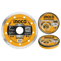 DISCO CONTINUO LATA X 5 PCS 7" X 22.2MM INGCO DMD021802M