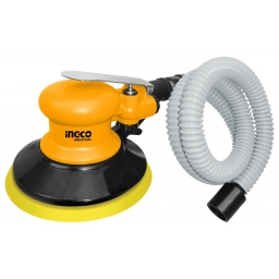 LIJADORA NEUMATICA 6" ROTO ORBITAL ENTRADA 1/4 INGCO 6.2 BAR