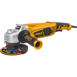 AMOLADORA ANGULAR 5" INGCO AG14008 1400W MANGO ERGONOMICO
