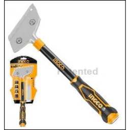 ESCAREADOR METAL MANGO PLASTICO INGCO 260G HGS3008