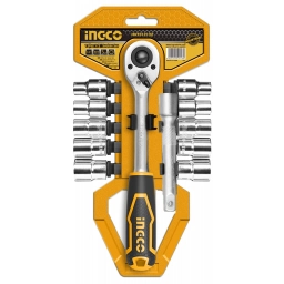 JUEGO 12 DADOS TUBO LLAVE CRIQUE 1/2" HKTS12122
