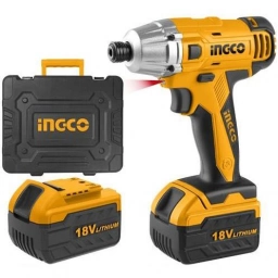 LLAVE DE IMPACTO A BATERIA 18V 1BAT + VALIJA INGCO
