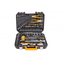 KIT SET DE77 HERRAMIENTAS COMBINADAS INGCO C VALIJA PLASTICA HKTHP20771