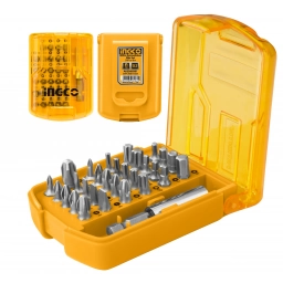 JUEGO SET 29 PUNTAS ATORN + PROLONGADOR INGCO AKSD08301