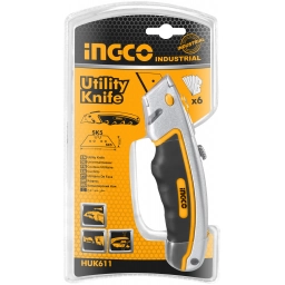 TRINCHETA SK5 C/ 6 HOJAS INGCO HUK611
