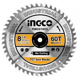 DISCO P ALUMINIO INGLETADORA 8 1/4" INGCO 60 DIENTES TSB321023 P BMS14002