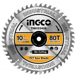 DISCO P ALUMINIO INGLETADORA 10" INGCO 80 DIENTES TSB325428