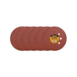 SET 6 LIJAS DISCO VELCRO Ø 225MM LIJADORA DE YESO INGCO GRANO