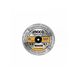 DISCO SIERRA INGLETADORA 10" 100 DIENTES ALUMINIO MADERA INGCO TSB3254210
