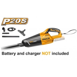 ASPIRADORA A BATERIA 20 VOLT PARA AUTO INGCO CVLI2001 LINEA P20S