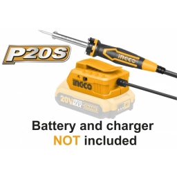 SOLDADORA DE ESTA�O  A BATERIA  20 VOLT INGCO CSILI2001 LINEA P20S