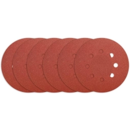LIJA DISCO VELCRO 125MM CAJA 5 PZAS INGCO AKRS125051 P/ ROTORBITAL