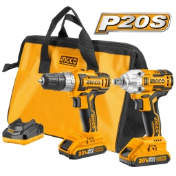 KIT P20S ATORNILLADOR Y LLAVE IMPACTO 20V CKLI2007