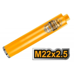 MECHA COPA DIAMANTADA SACATESTIGOS HORMIGON Ø 102MM X 450MM TALADRO VERTICAL INGCO DCB581028