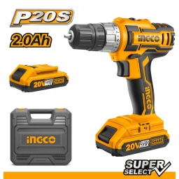 ATORNILLADOR A BATERIA 20V P20S INGCO CDLI200215