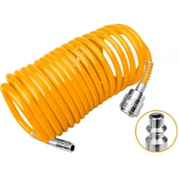 MANGUERA ESPIRAL 15 MTS CON ACOPLES �6 Y 8