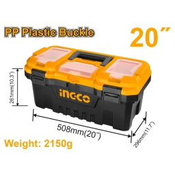 CAJA HERRAMIENTAS 20 BROCHE PLASTICO PBX2001 INGCO